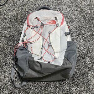 THE NORTH FACE Women's Borealis Backpack - Pink + White + Gray